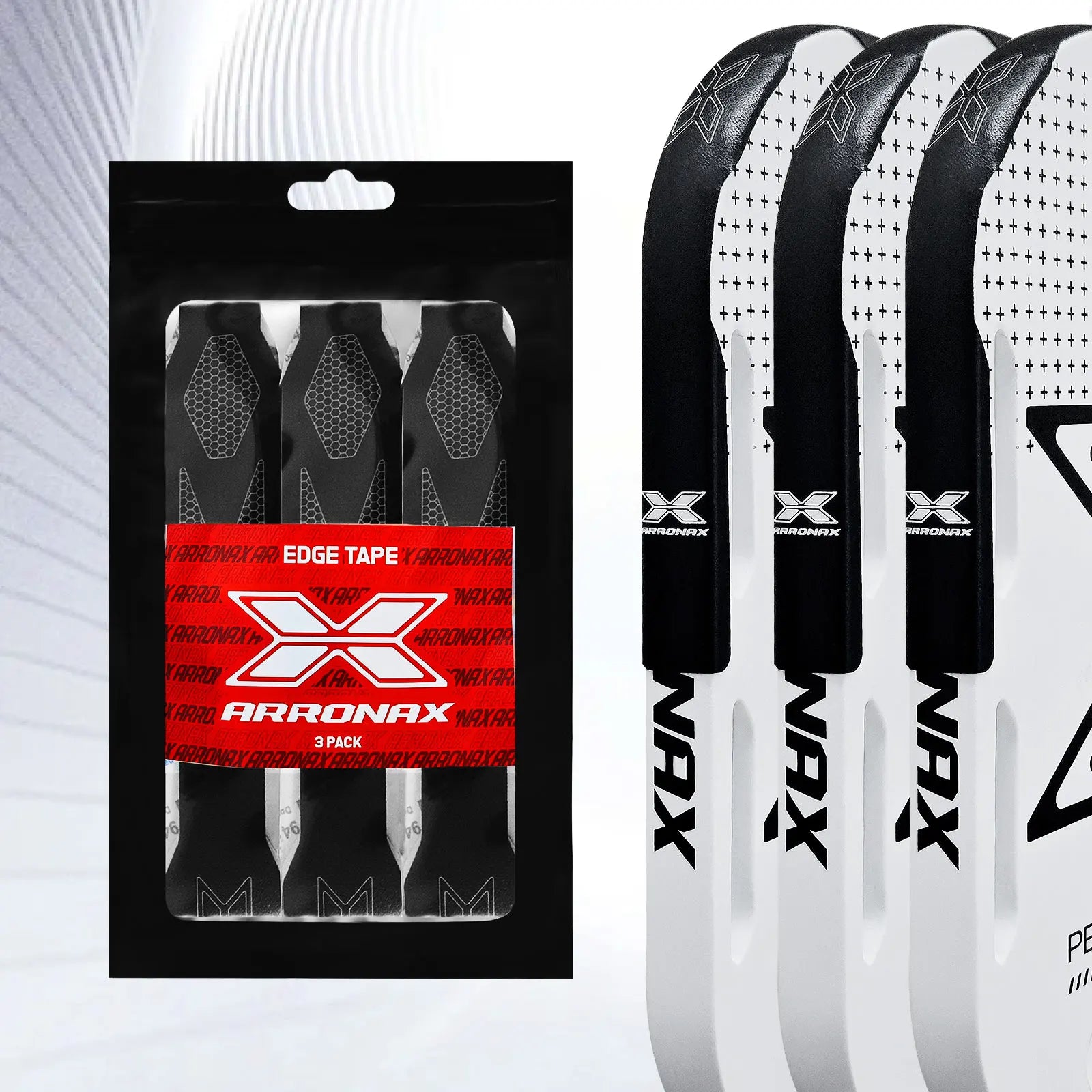 ARRONAX Hot Selling Pickleball Paddle Edge Tape PU Pickleball Paddle Edge Guard