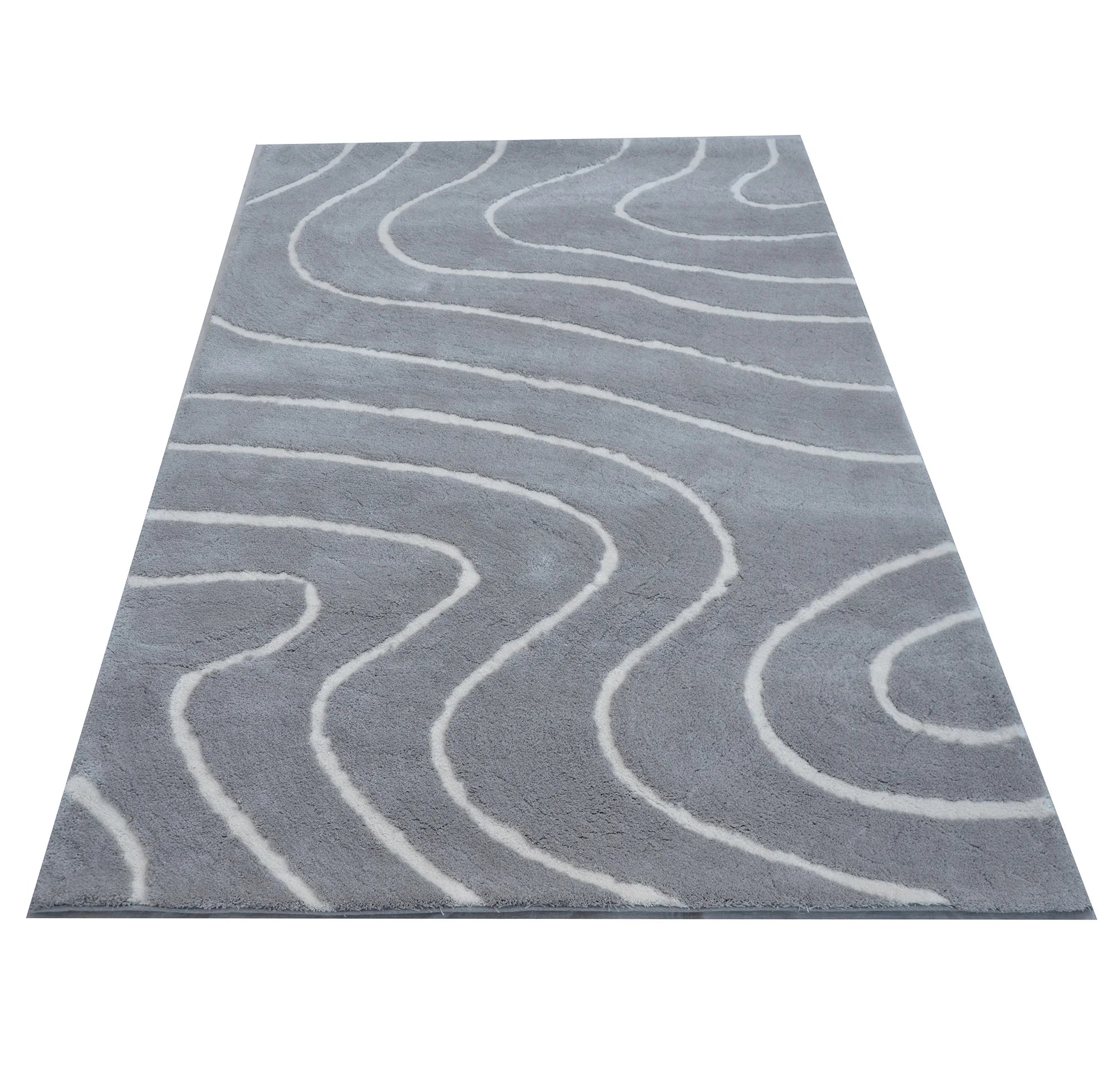 Modern Design Soft Microfiber Rug Machine Made Cut Pile Weft Knitting Carpets Customized Polyester Designer Rug