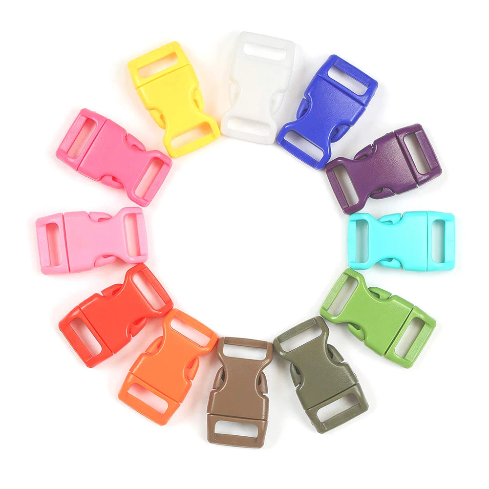 Custom Adjustable Quick Breakaway Side Release Safety Plastic Buckle Snap Buckle Lanyard Accessories