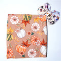 Hot Sale Pumpkin Design Digital Printing Bullet liverpool Fabric for Bows 230-250GSM