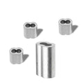 Custom Cable Sleeves Fittings Part Aluminum Sleeve Oval M6 for Crimping