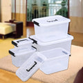 Hot Selling Environmentally Friendly Plastic Miscellaneous Storage Transparent Box Household Moisture-proof Clothing Storage Box