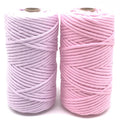 3mm 4mm 5mm 6mm 8mm 12mm Macrame Cord Single Strand Cotton Rope
