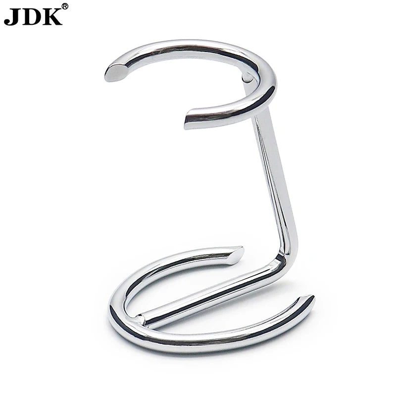 Wholesale Metal Stand Chrome Silver Brush Shaving Stands Shaving Brush Holder
