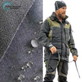 Polyester Soft Shell Bounded Fabric White Recycled Softshell Fleece Fabric Talan Windproof Outdoor Jacket Fabric