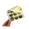 Custom Self Adhesive Labels Roll Printed Stickers Waterproof Bottle Labels with Metallic Effect