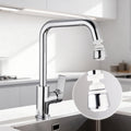 360Â° Swivel Dual Mode Kitchen Faucet Tap Aerator 2-in-1 Kitchen Sink Tap Adapter with High Comfort Bathroom Faucet Accessories