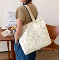 Custom Logo Printed Oversize Canvas Bag Eco-Friendly Fabric Tote Shopping Bag