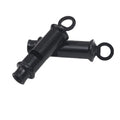 Hiking Metal Whistle with Lanyard & Black Keychain Personalized Engraving