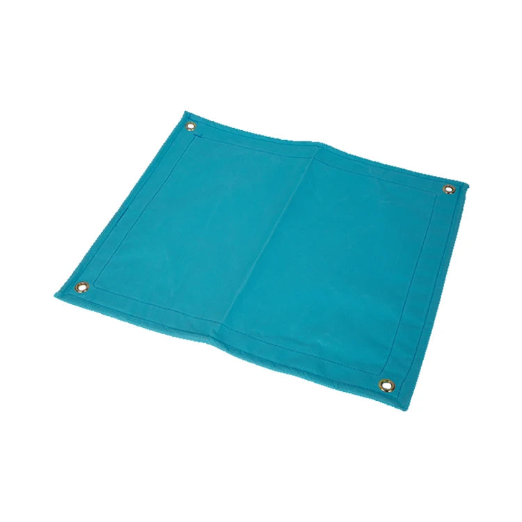 Litong Customized Size Oxford Cloth Coated Tarps Plastic Sheet Tarpaulin Cover Holl Tent Light Blue Coated Fabric