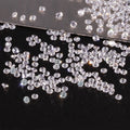 Around 0.03 Karat 28pcs Per Carat 2mm D E F Color Pure White VVS Clarity Cheap Melee Moissanite Diamond