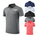Custom Logo Embroidery Polyester Spandex Polo Shirt Business Uniform Polo T Shirts Quick Dry Sport Golf Polo Shirt for Women Men
