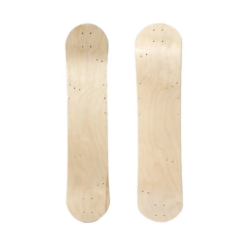 Skate Board Wholesale 7 Ply Maple Wood Wear-resistant and Pressure-resistant Skateboard Skateboard Blank Deck