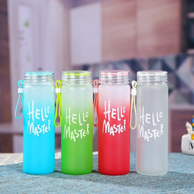 Factory Manufactured Wholesale Glass Water Bottle
