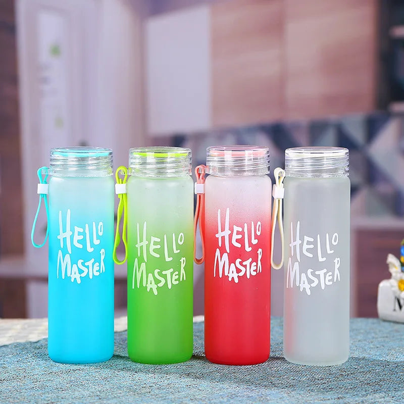 Factory Manufactured Wholesale Glass Water Bottle