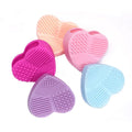 Silicone Brush Cleaner Cosmetic Make up Washing Brush Gel Cleaning Mat Foundation Makeup Brush Cleaner Pad Scrubber Board