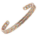 BioMagnetic Jewelry Gold and Silver Healing Magnetic Copper Bracelets Copper Bangles Magnetic