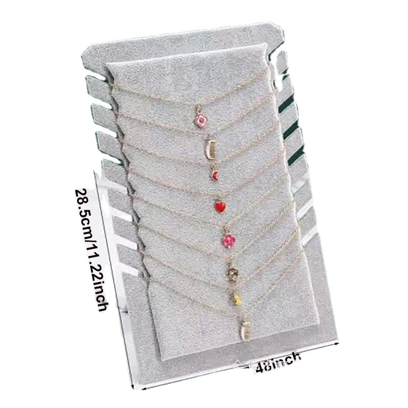Creative Key Shape Women's Diamond Silver/Gold Plated Flannel Necklace Pendant Display Frame Window Jewelry Bracelet ROSE Brand