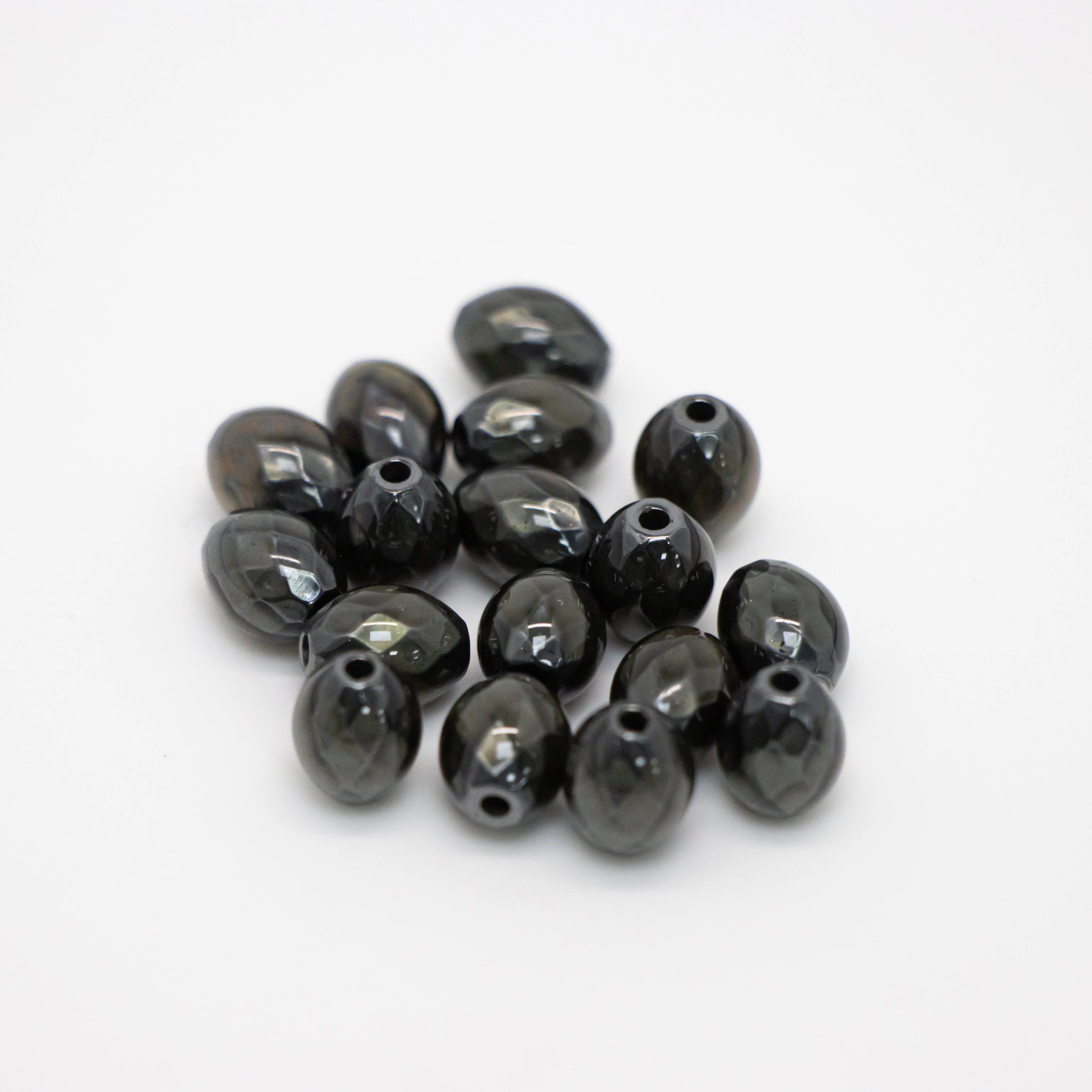 HanYu Jewelry Gems Color Change Bead Synthetic Hematite Mood Beads for Jewelry Making