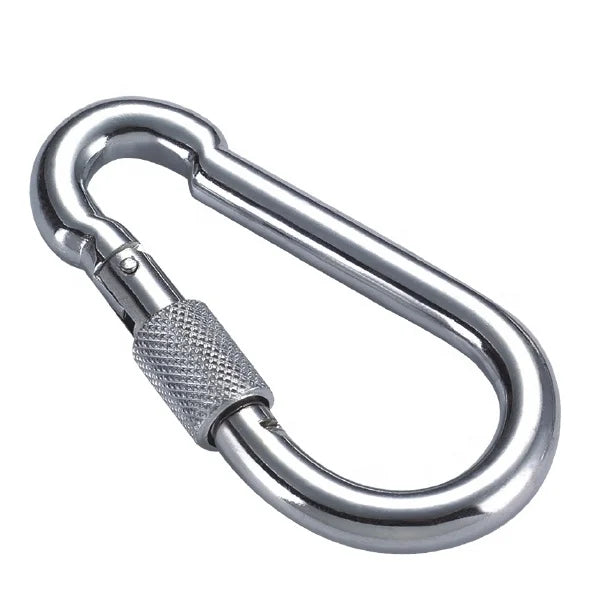Generally Safety Spring Hook Din 5299C Snap Hook with Screw Zinc Plated Quick Link Carbine Buckle