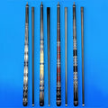 YFEN M1 M2 58'' Professional Carbon Fiber Shaft Pool Cue Stick with 1/2-Piece 12.5mm  Billiard Cues with Stainless Steel Joint