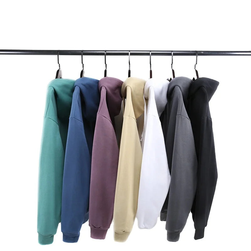 Wholesale Streetwear 360 Gsm Hoodie 10oz Plain Hoodies 360gsm Blank Hoodies