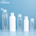 Skincare Cosmetics Packaging Bottle Instock 60/100/120/15men00ml Essence Water Bottle Toner Bottles with Filp Cap PET Plastic