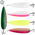 11Inch  Fishing Baits Heavy Metal Flutter Sea Fishing Spoon Lure Trolling Spoon Blanks