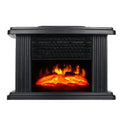 1000W Household Winter Heating Machine Log Burning Fire Flame Effect Stove Heater Electric Heather Fireplace with Remote Control