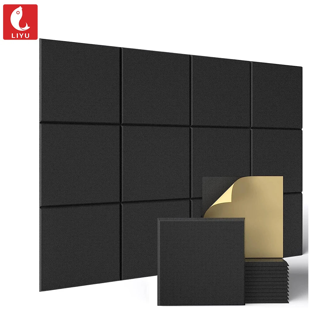Flame Retardant Soundproof Polyester PET Felt Acoustic Wall Panels for Private Cinema