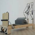 Spot Goods Pilates Reformer Tower Trapeze Reformer Pilates Machine Wood Custom Pilates Reformer Double Loop Strap