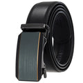 LQbelt Men Automatic Buckle Ratchet Belts for Men Genuine Leather Belt Waistband OEM Factory Custom LOGO