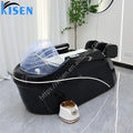 Modern Head Spa Professional Multi-functional Beauty Salon Furniture Barbershop Thai Shampoo Massage Bed Steam Water Therapy