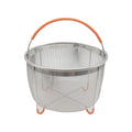Stainless Steel Steamer Basket With Silicone Handle for Pressure Cooker