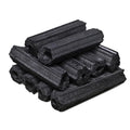 Hexagon Sawdust Briquette Block Black Charcoal Long Time Burning Smokeless Vegetable Charcoal Grill Barbecue Fruitwood Charcoals