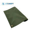 Litong Single Side Lacquered PVC Coated Tarpaulin for Truck Curtain Side Curtain Truck Cover Coated Fabric Canvas Cotton Tent
