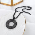 Inspire Stainless Steel Jewelry Twist Chain With Islamic Circle Car Hanger Custom Personalized Islamic Jewelry Gift