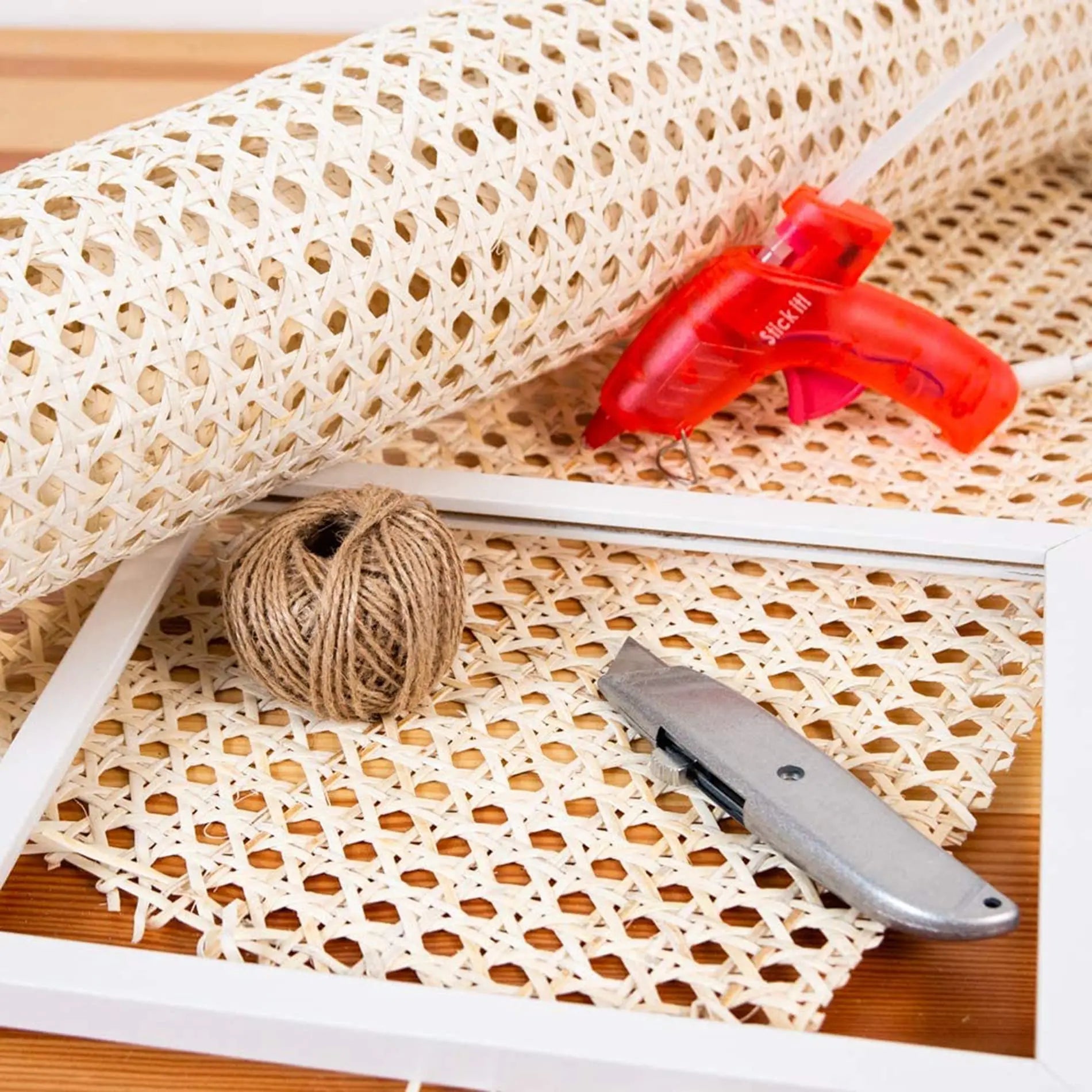 Cane Weave Ratan Cane Material Webbing Rattan Roll Synthetic Rattan Webbing Roll