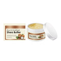Wholesale Private Label 120g Skin Care Solid Shea Butter Balm Natural Vegan Skin Lightening Moisturizing Raw Shea Butter Cream