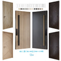 China Top Manufacturer Custom Villa Entrance Security Door Exterior House Doors With Smart Lock Large Entrance Pivot Door