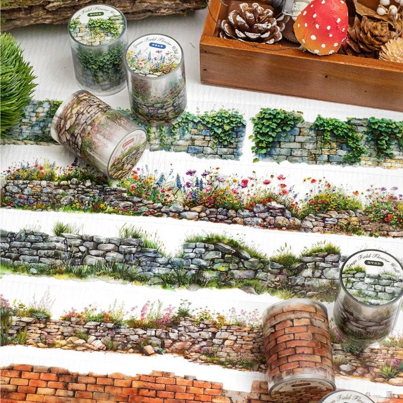 PET Waterproof Masking Tape Decorative Sticker Deco Tape