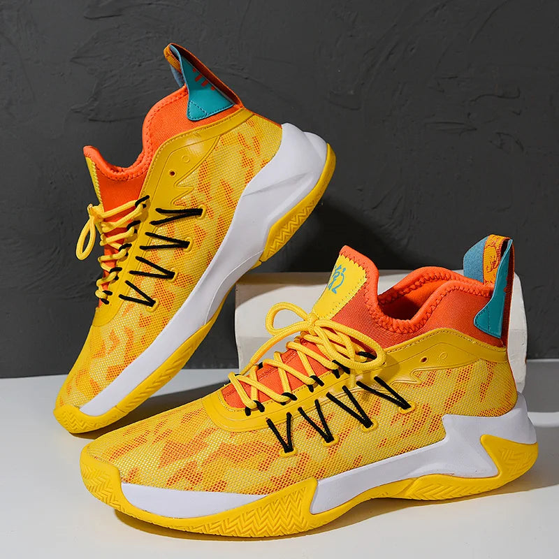 Latest Design Basket Shoes Men Zapatillas Man Basketball Sneaker Custom Mesh Basketball Shoes