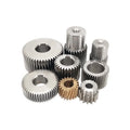 Precision Custom Machining Carbon Steel Stainless Steel Brass Pinion Worm Gears Helical Gears Spur Gears