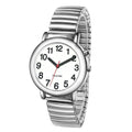 English Talking Watch Unisex for the Blind Seniors Visually Impaired Expanding Strap Bracelet Quartz Analog Voice With Alarm