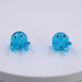 Miniature Small Murano Lampwork Glass Animal Little Crab Figurine