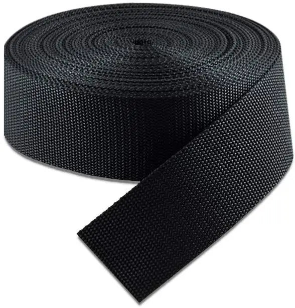 Wholesale Multi-Color Twill Style Elastic Cargo Webbing Band Nylon Tape for Garment Available in Various Colors