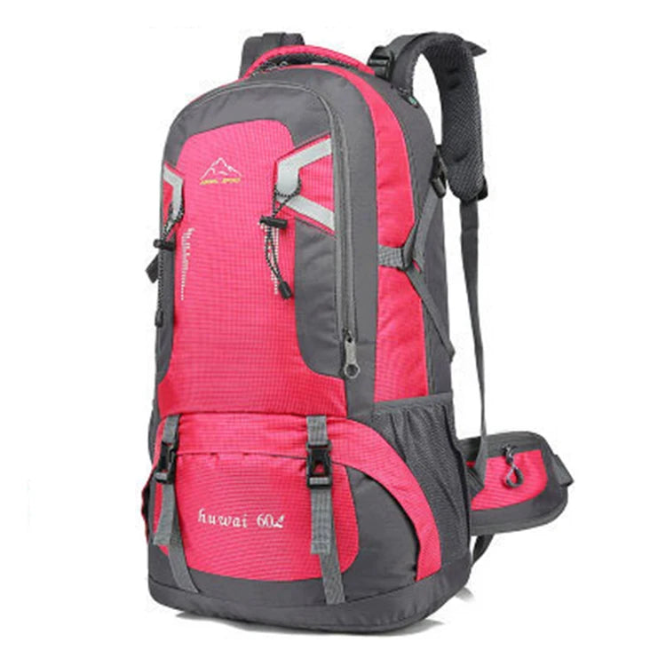 New 50L & 60L Outdoor Backpack Camping Climbing Bag Waterproof Mountaineering Hiking Backpacks Sport Bag Climbing Rucksack