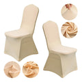 XinLan Stock Lots High Elastic Spandex Chair Cover Banquet Event Dining Room Chair Cover