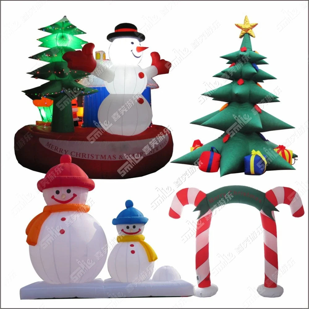 Giant Custom AI Warrior Inflatable Model Regular Size Oxford Material Inflatable Balloon with Air Blower for Event Decorations