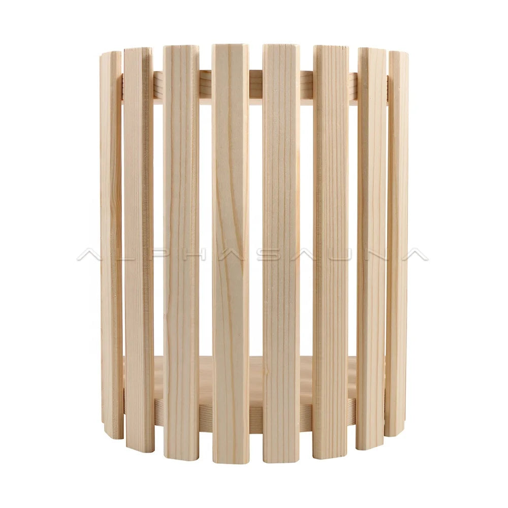 Alphasauna Modern Solid Wood Pine Aspen Cedar Sauna Shade with Computer Control Panel for Sauna Room